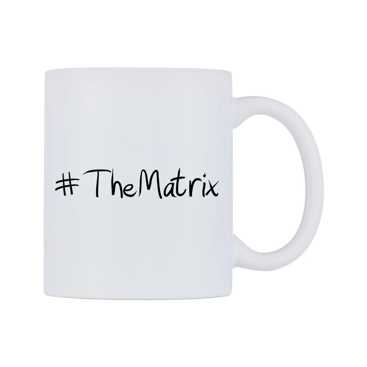 TheMatrix Mug — mug, left side, on a white background