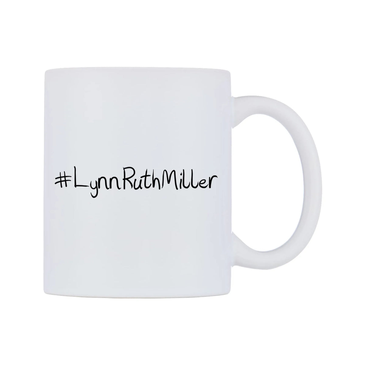 LynnRuthMiller Mug — mug, left side, on a white background