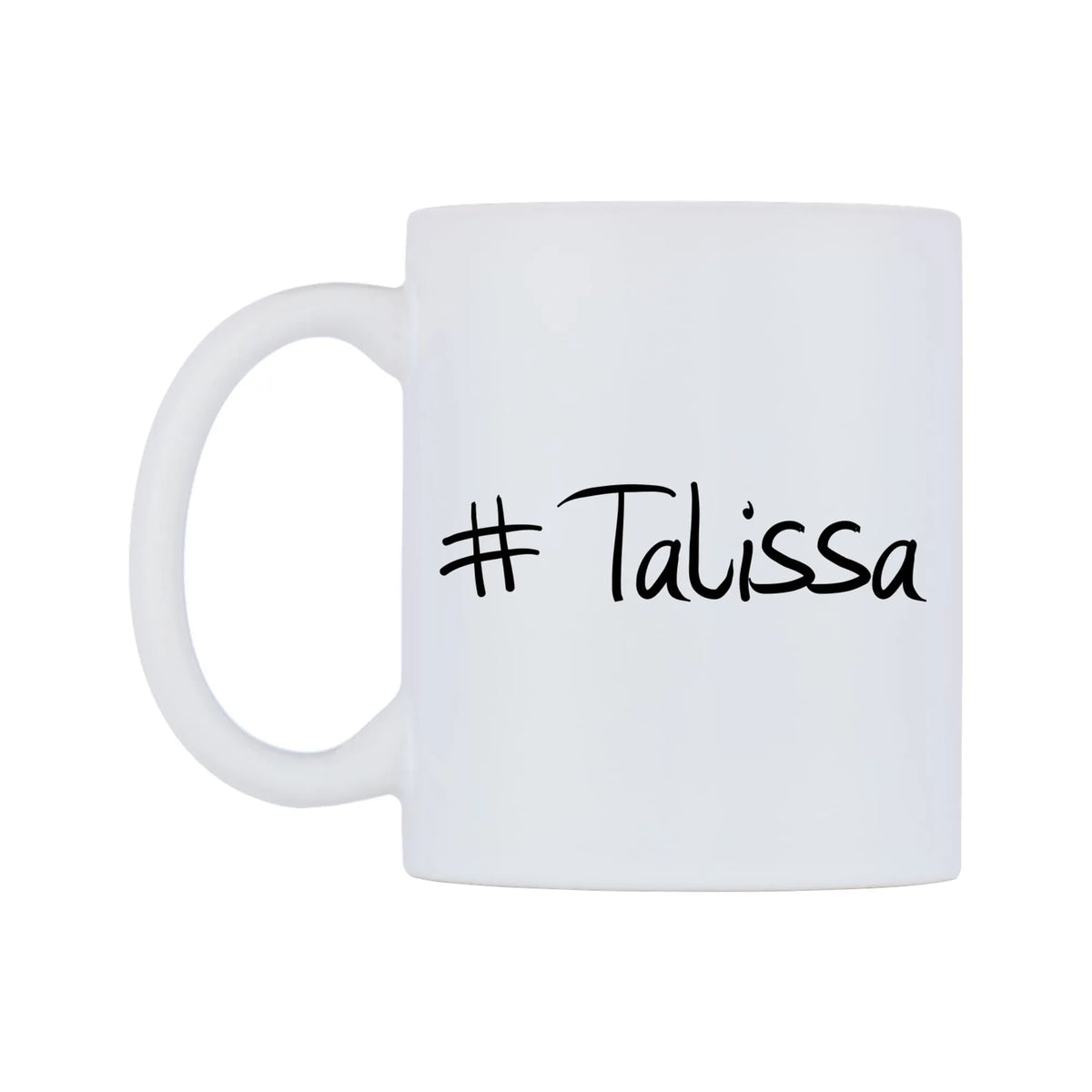 Talissa Mug — mug, right side, on a white background