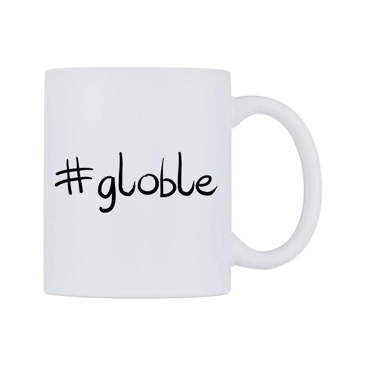 globle Mug — mug, left side, on a white background