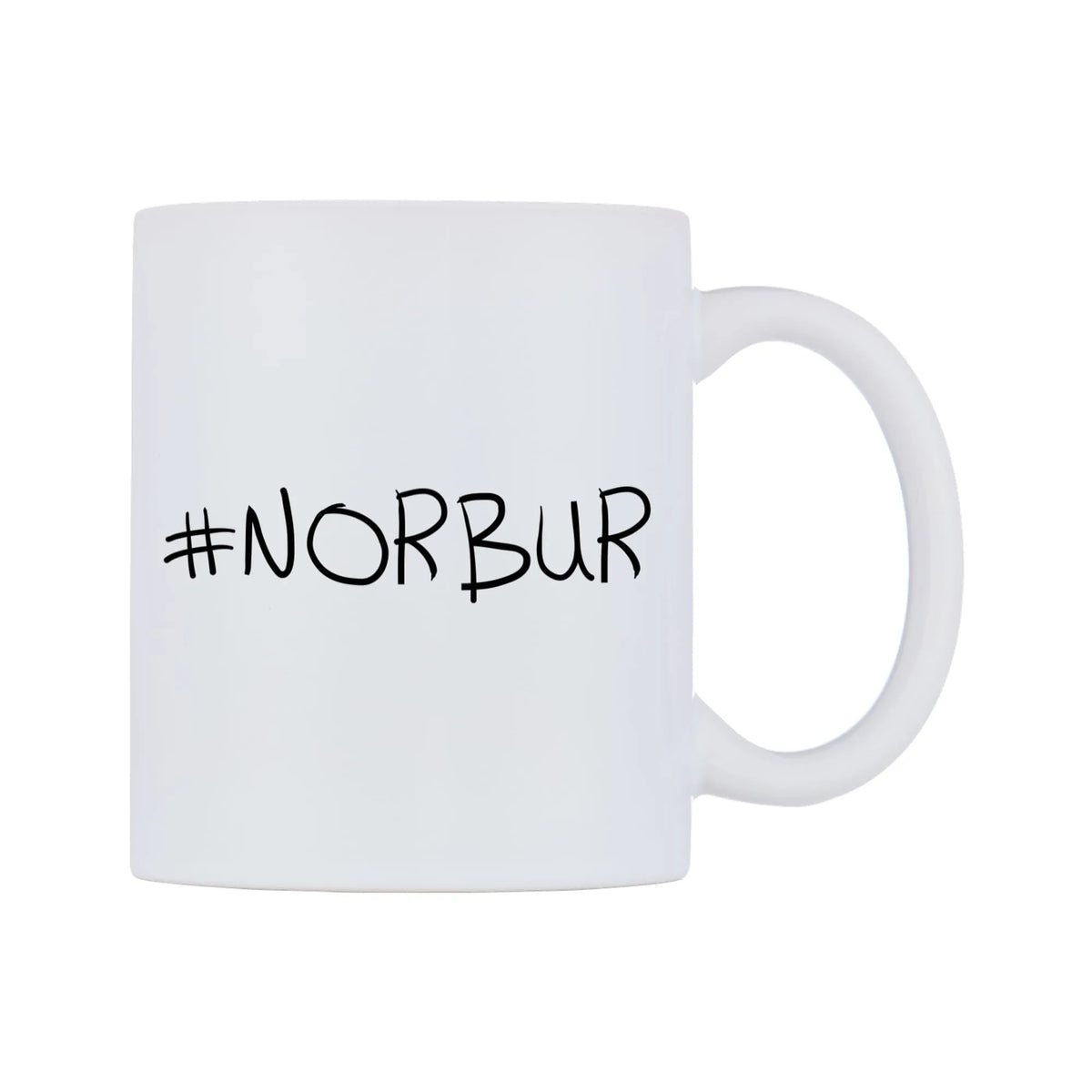 NORBUR Mug — mug, left side, on a white background