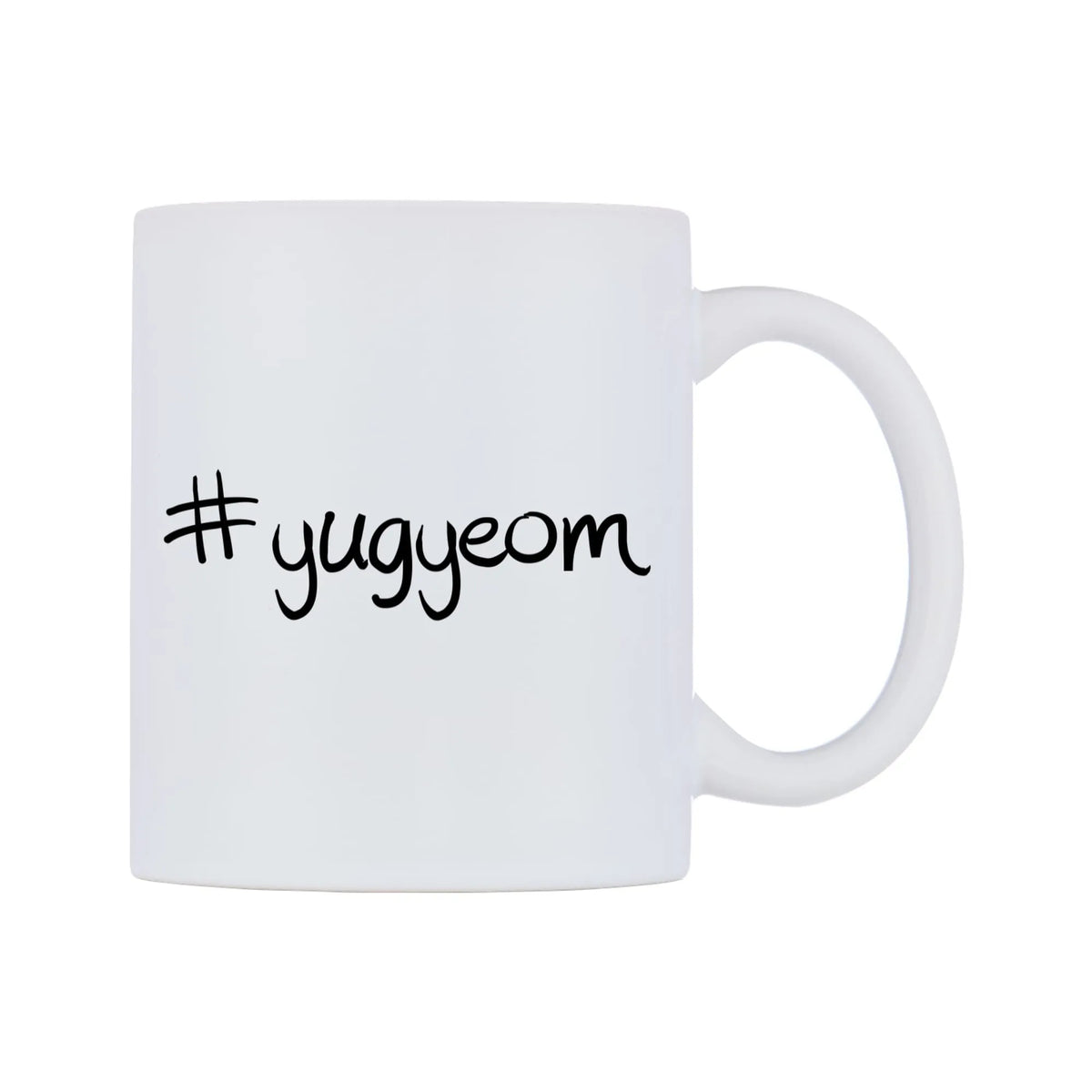 yugyeom Mug — mug, left side, on a white background