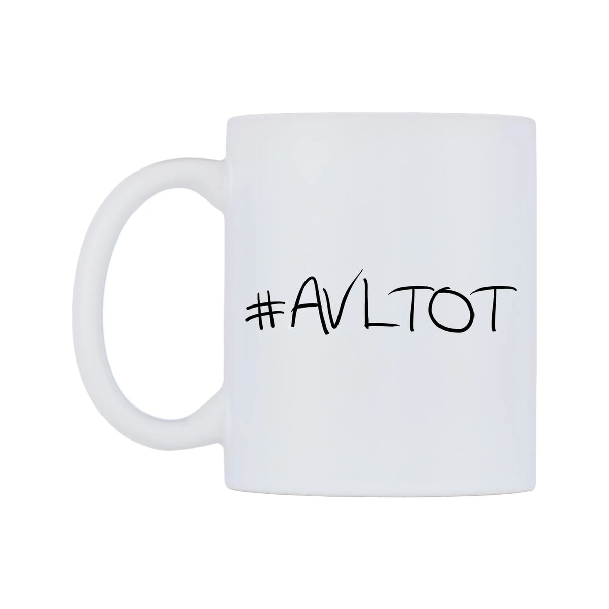 AVLTOT Mug — mug, right side, on a white background