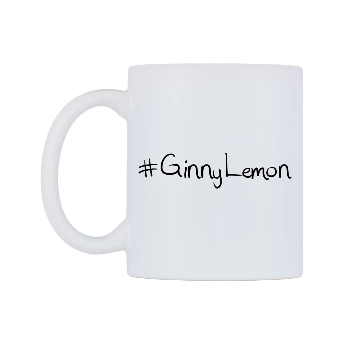 GinnyLemon Mug — mug, right side, on a white background