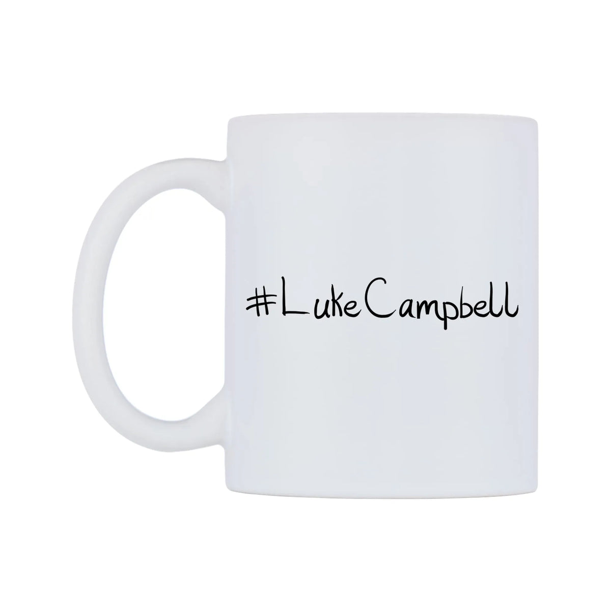 LukeCampbell Mug — mug, right side, on a white background