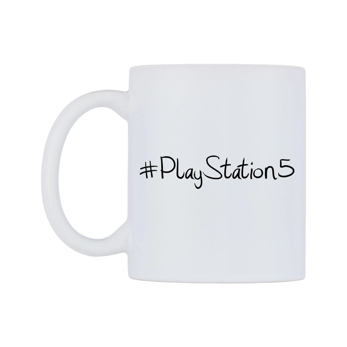 PlayStation5 Mug — mug, right side, on a white background