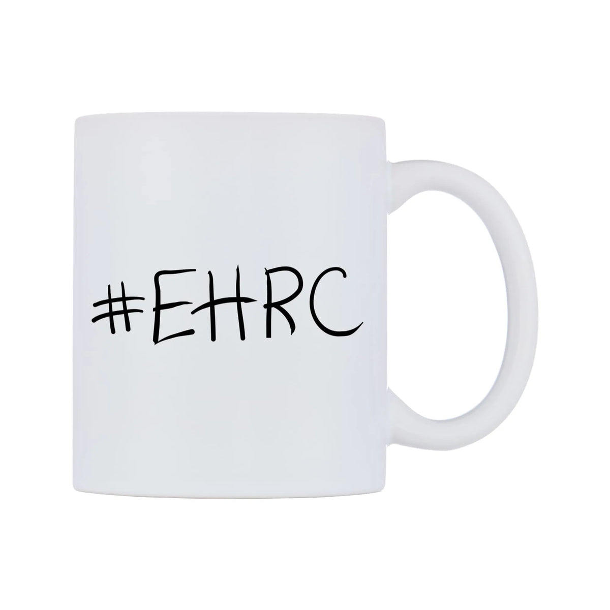 EHRC Mug — mug, left side, on a white background