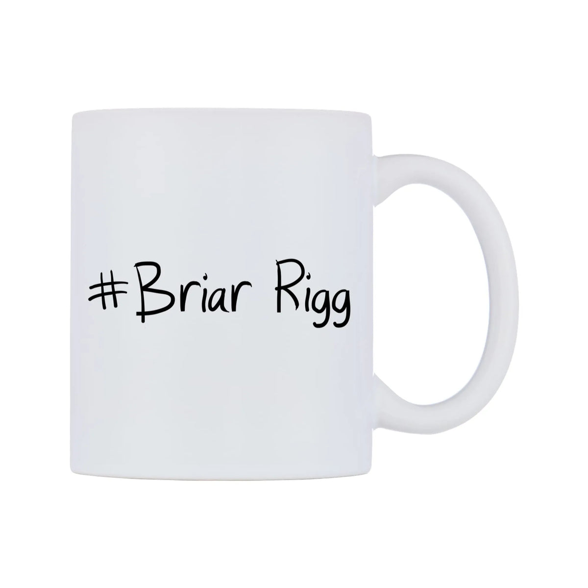 Briar Rigg Mug — mug, left side, on a white background