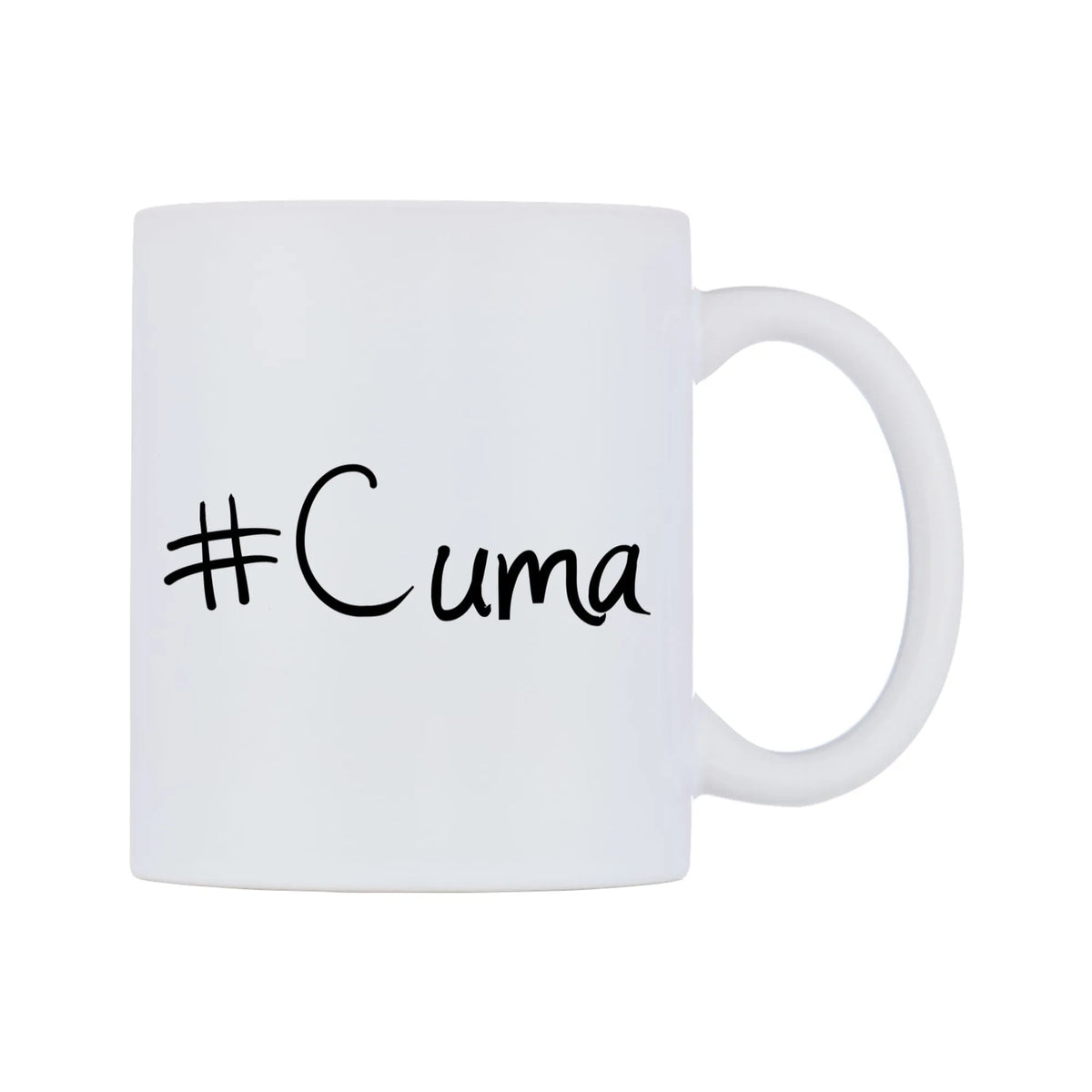 Cuma Mug — mug, left side, on a white background