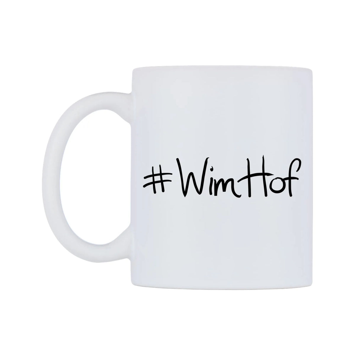 WimHof Mug — mug, right side, on a white background