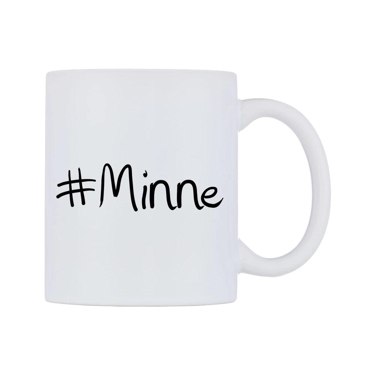 Minne Mug — mug, left side, on a white background