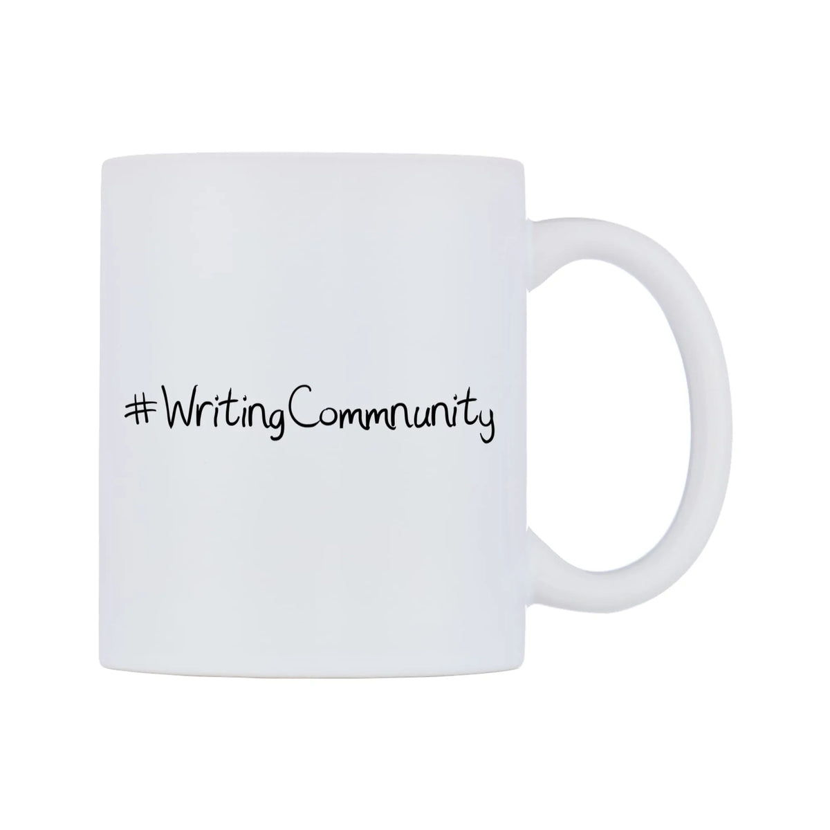 WritingCommnunity Mug — mug, left side, on a white background
