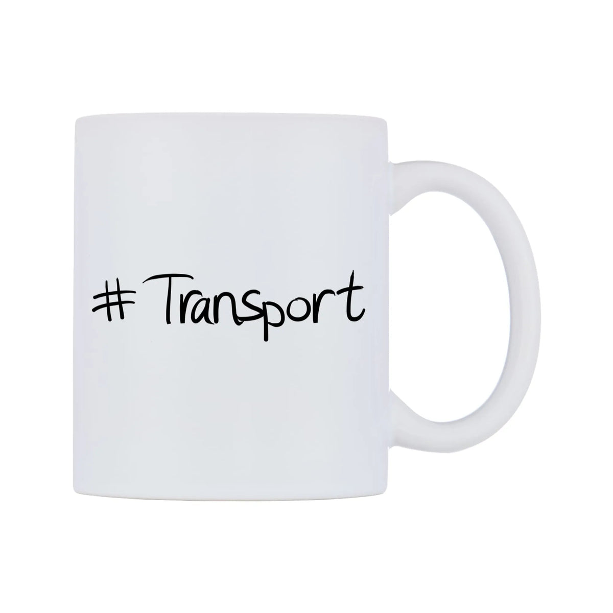 Transport Mug — mug, left side, on a white background