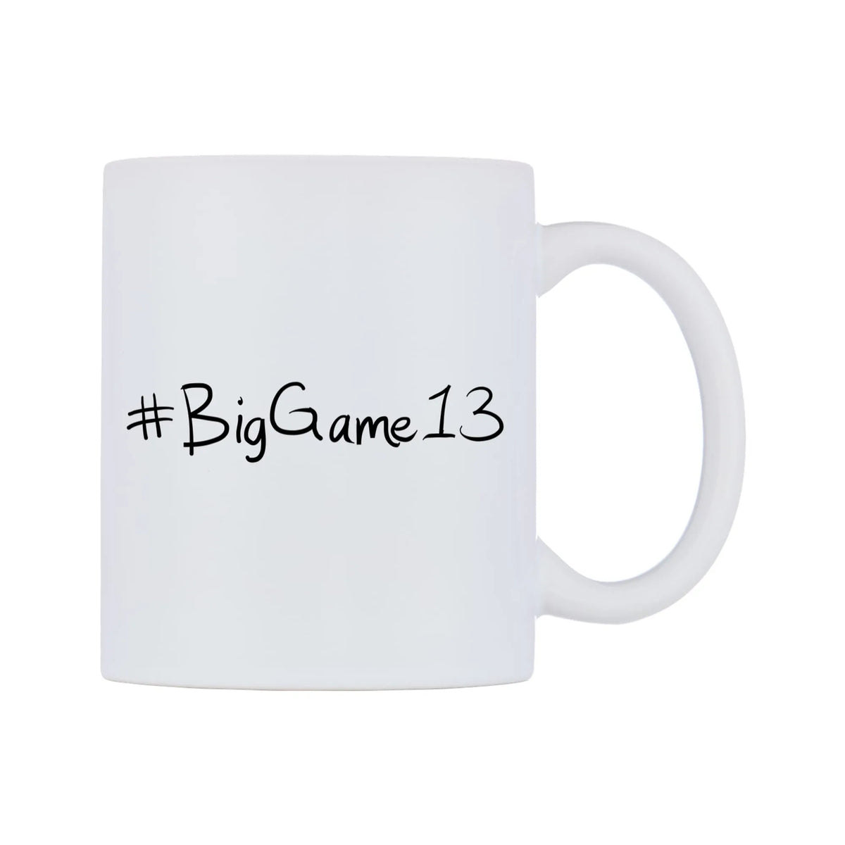 BigGame13 Mug — mug, left side, on a white background