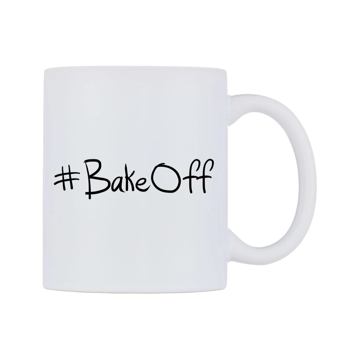 BakeOff Mug — mug, left side, on a white background
