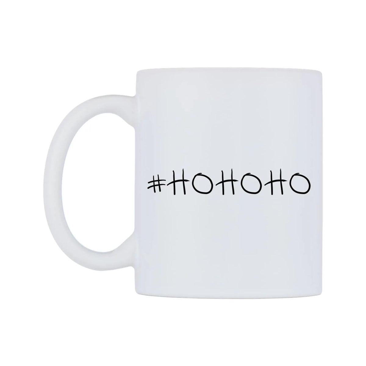 HOHOHO Mug — mug, right side, on a white background