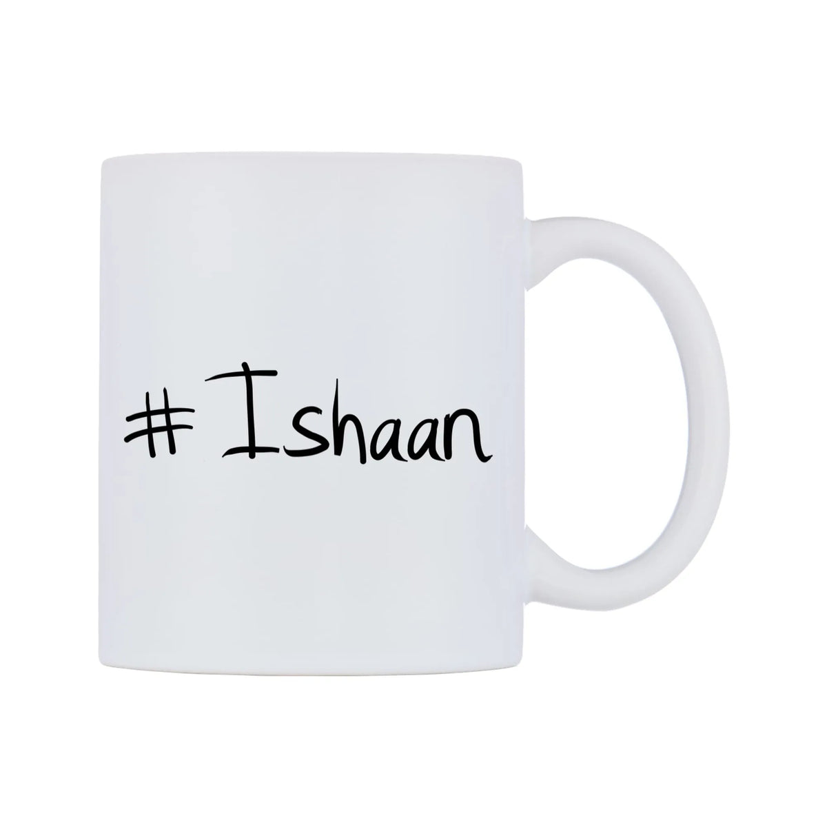 Ishaan Mug — mug, left side, on a white background