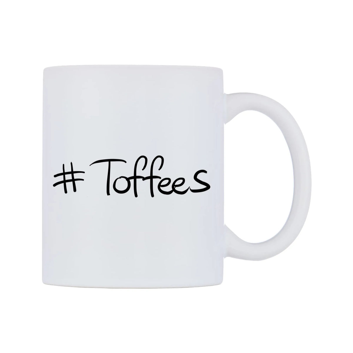 Toffees Mug — mug, left side, on a white background