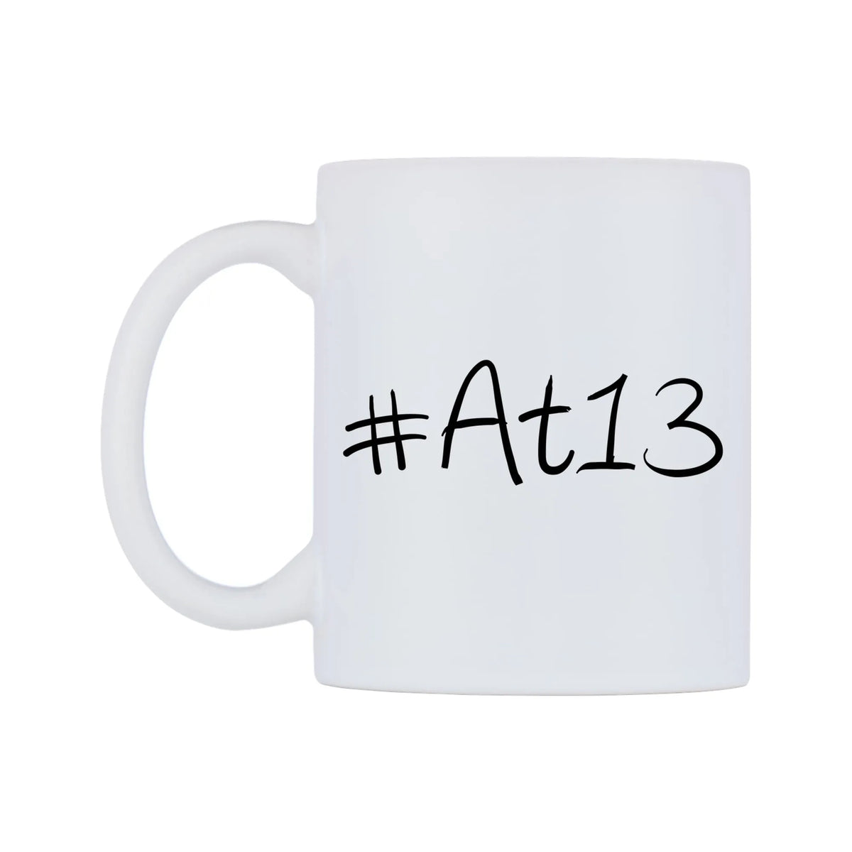 At13 Mug — mug, right side, on a white background