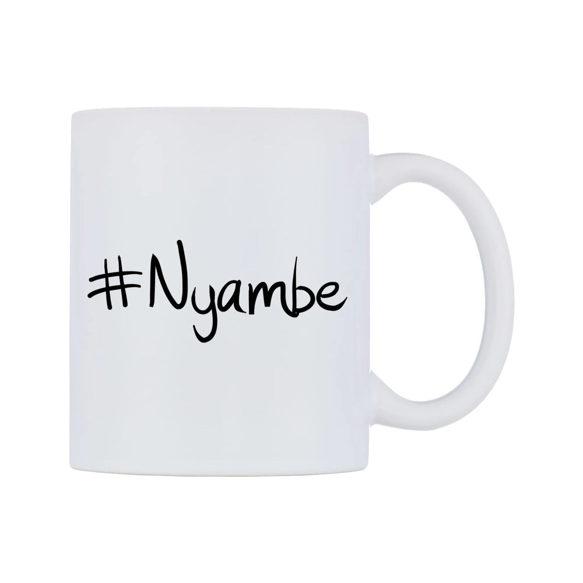 Nyambe Mug — mug, left side, on a white background