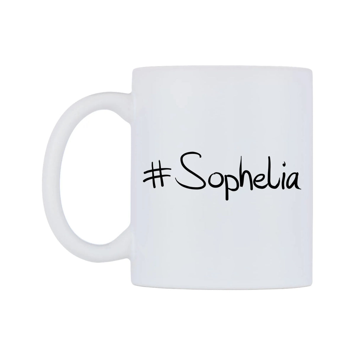 Sophelia Mug — mug, right side, on a white background