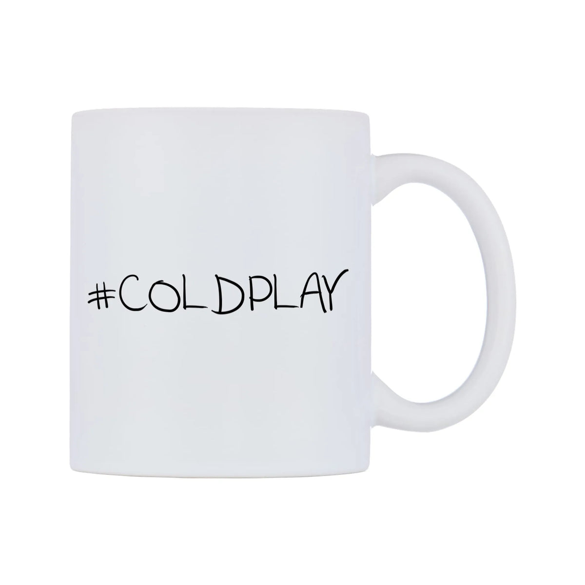 COLDPLAY Mug — mug, left side, on a white background