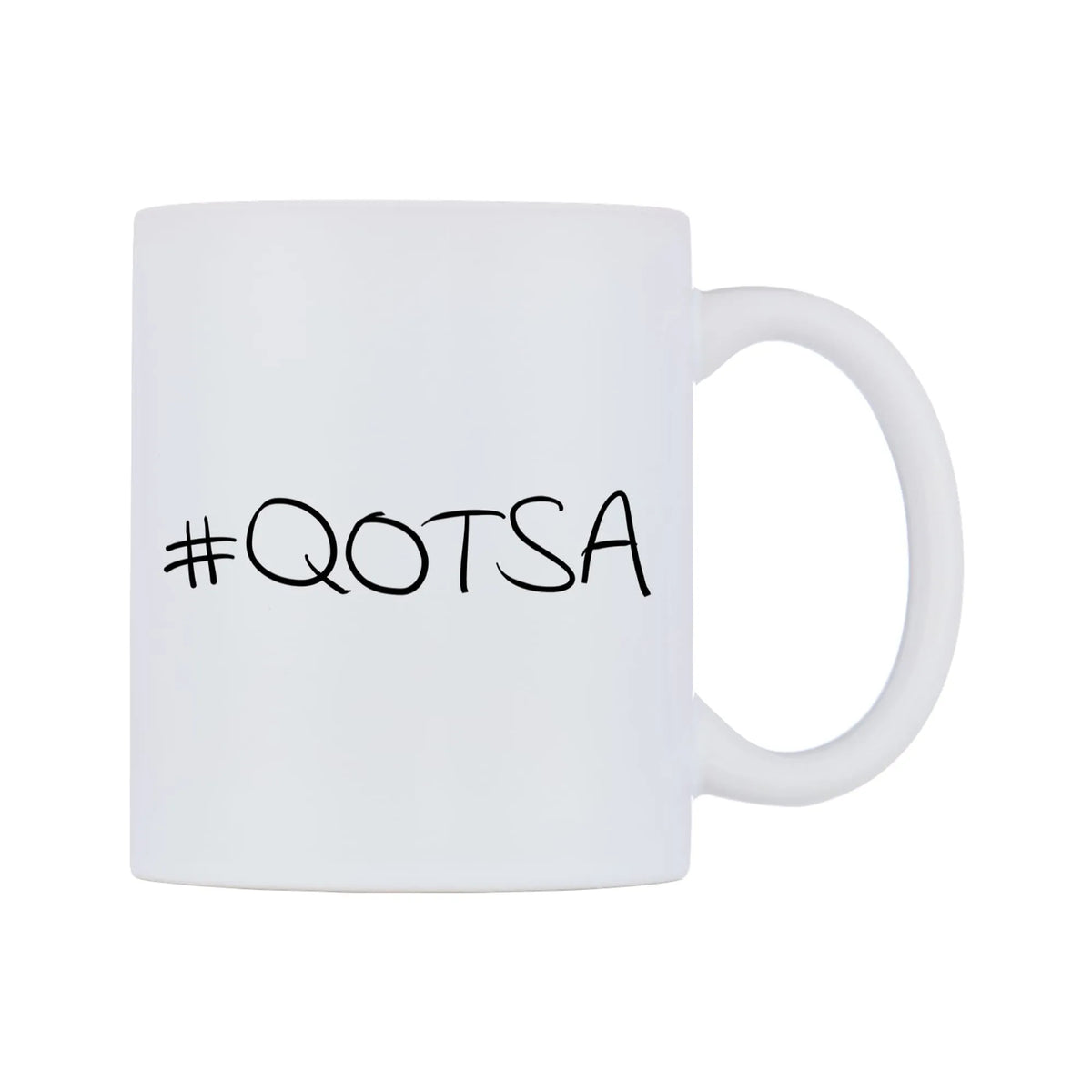 QOTSA Mug — mug, left side, on a white background