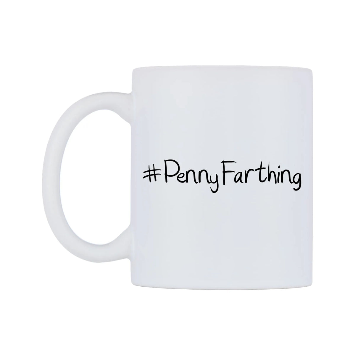 PennyFarthing Mug — mug, right side, on a white background