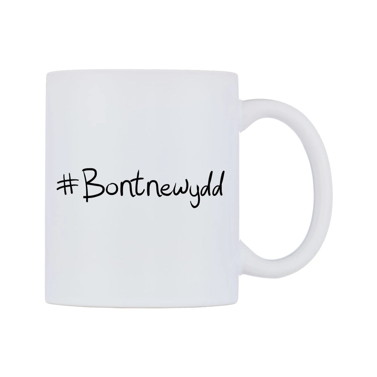 Bontnewydd Mug — mug, left side, on a white background