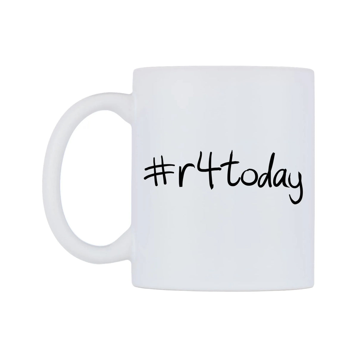 r4today Mug — mug, right side, on a white background