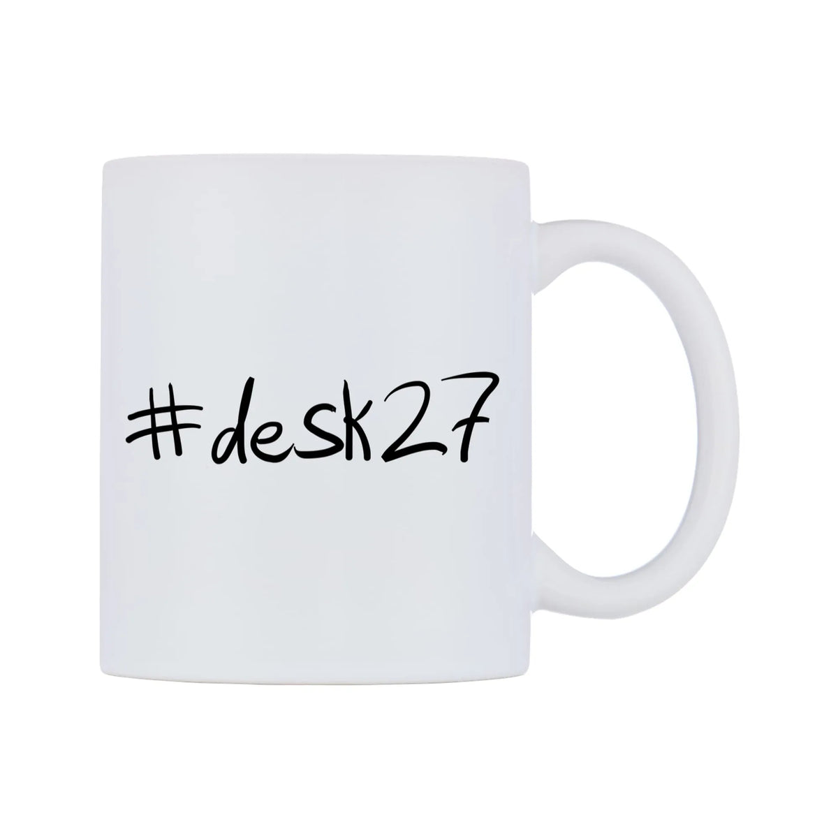 desk27 Mug — mug, left side, on a white background