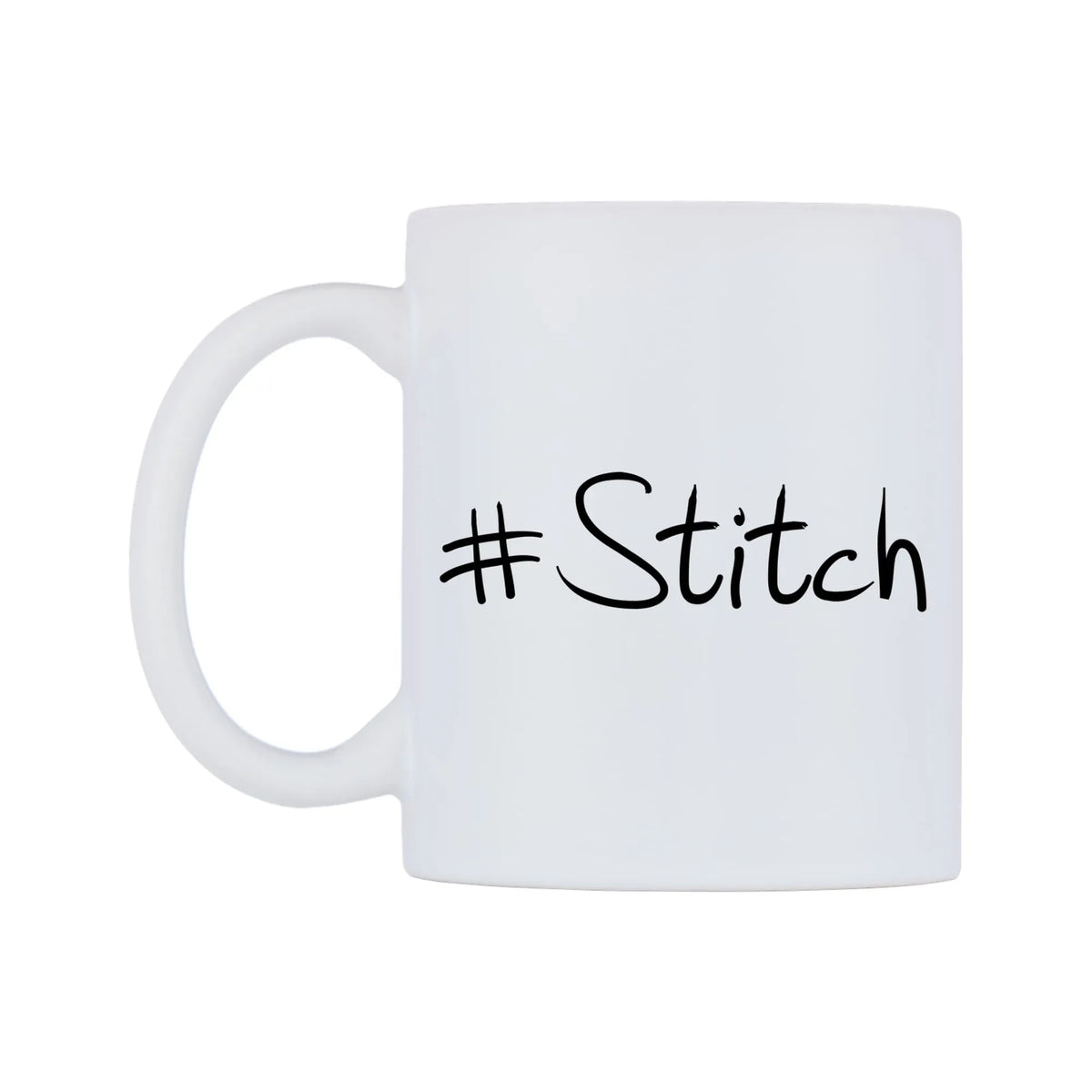 Stitch Mug — mug, right side, on a white background