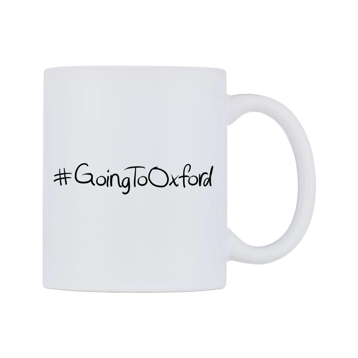 GoingToOxford Mug — mug, left side, on a white background