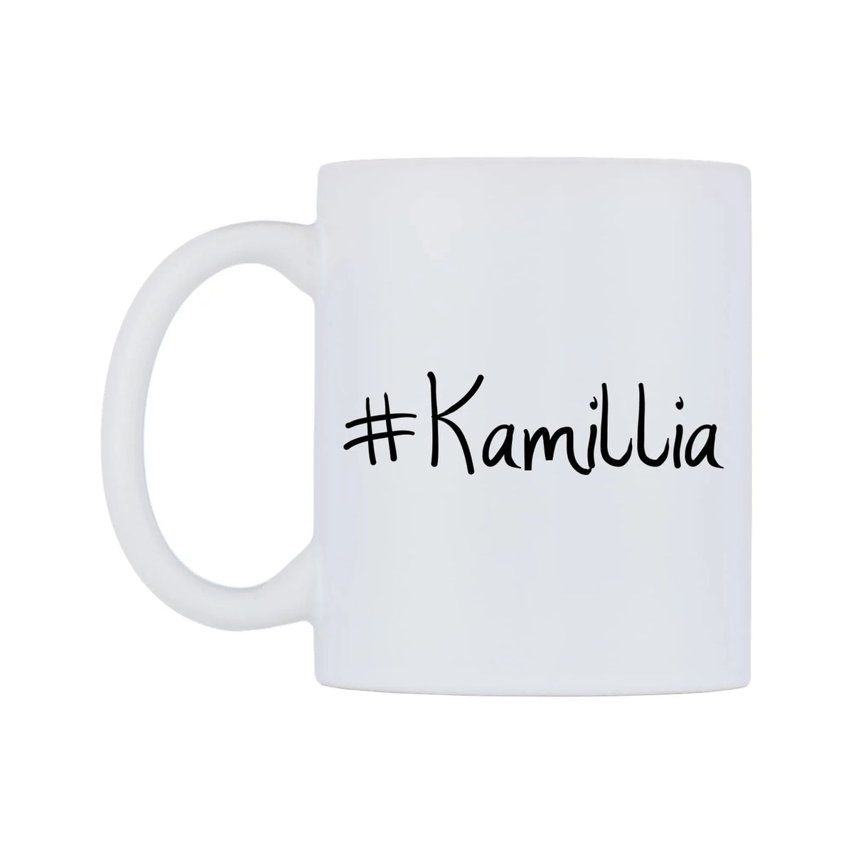 Kamillia Mug — mug, right side, on a white background