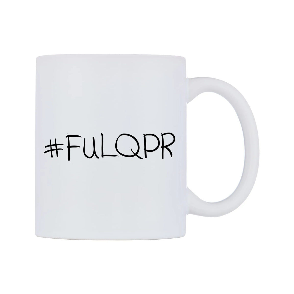 FULQPR Mug — mug, left side, on a white background