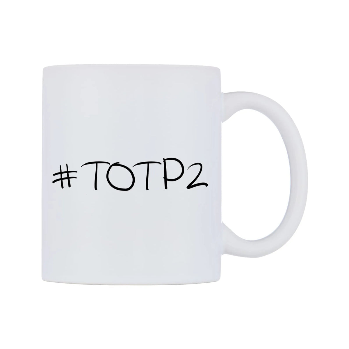 TOTP2 Mug — mug, left side, on a white background
