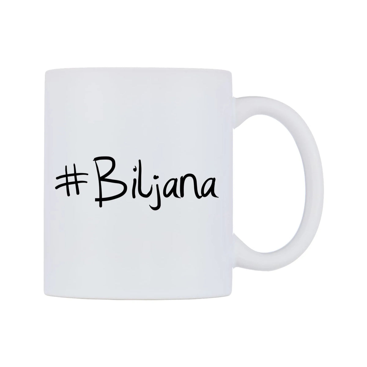 Biljana Mug — mug, left side, on a white background