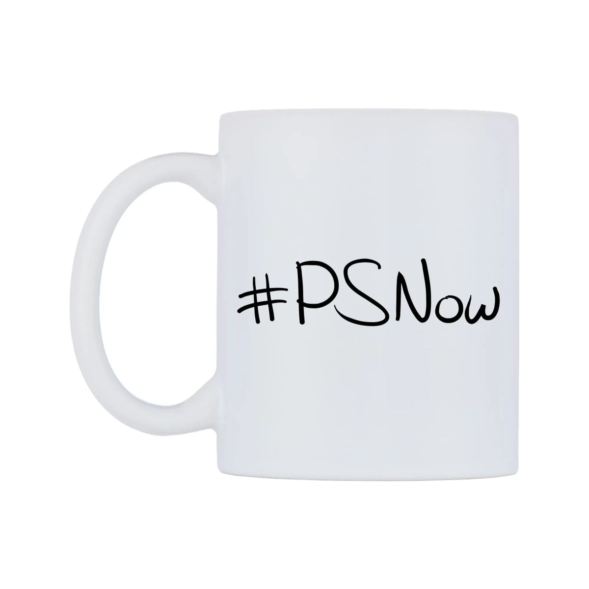 PSNow Mug — mug, right side, on a white background