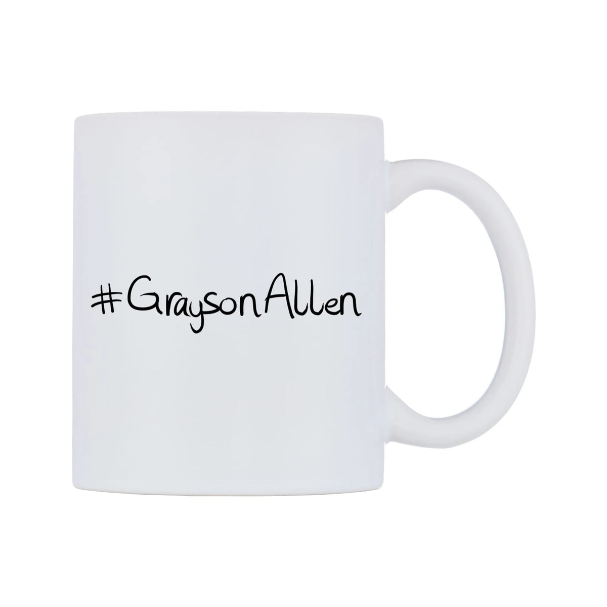 GraysonAllen Mug — mug, left side, on a white background