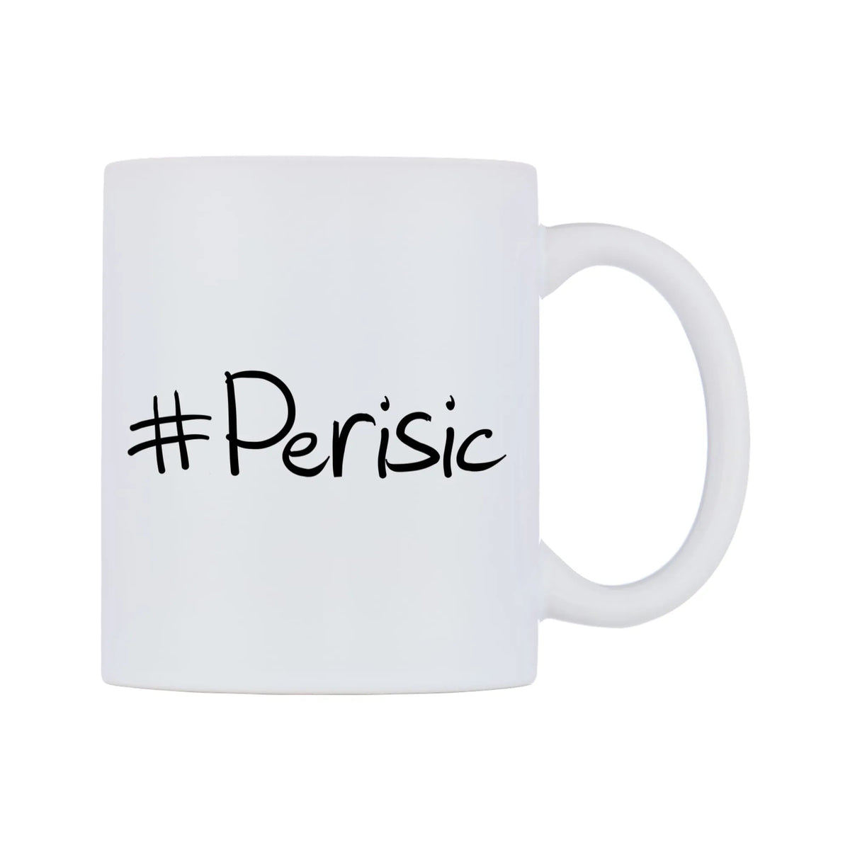 Perisic Mug — mug, left side, on a white background