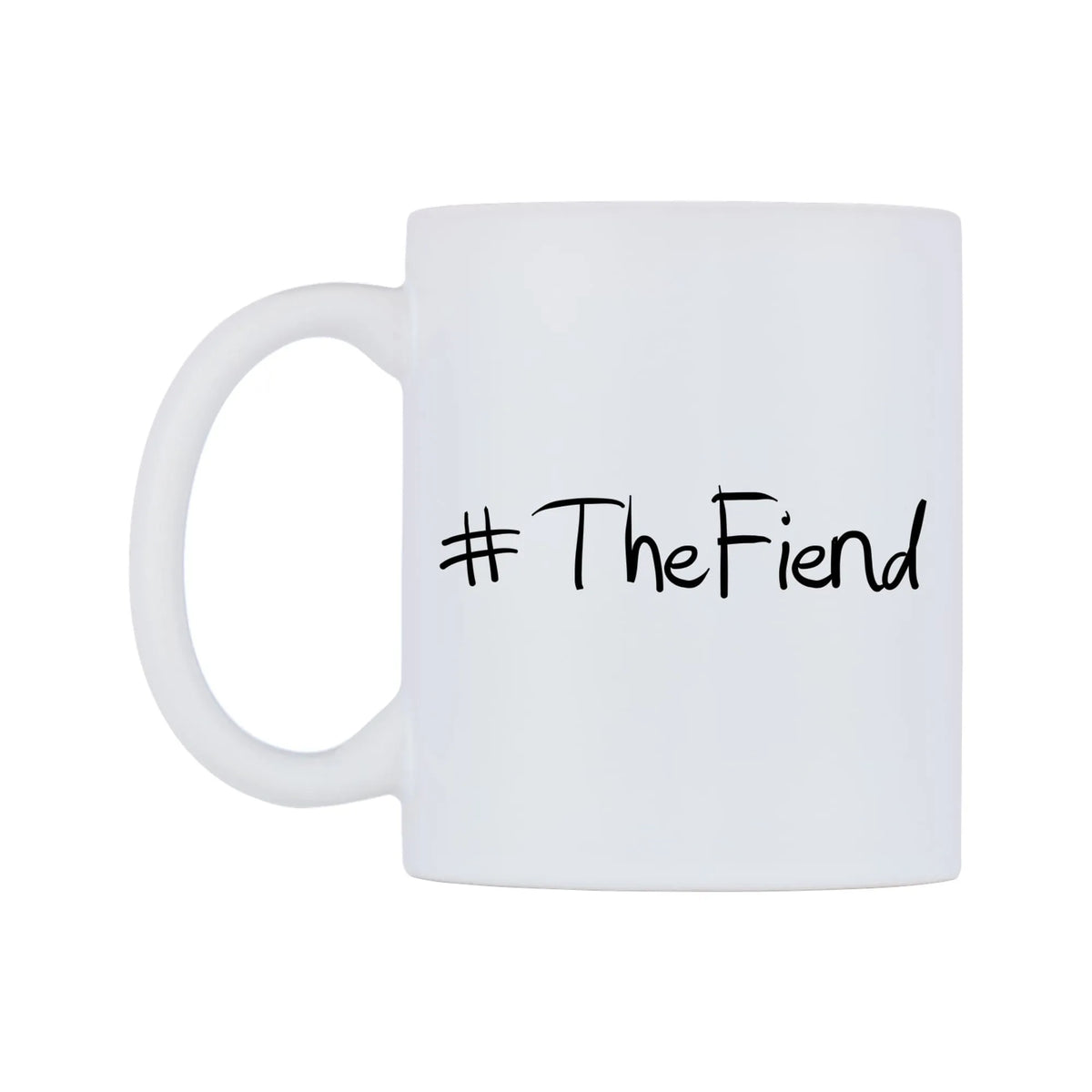 TheFiend Mug — mug, right side, on a white background