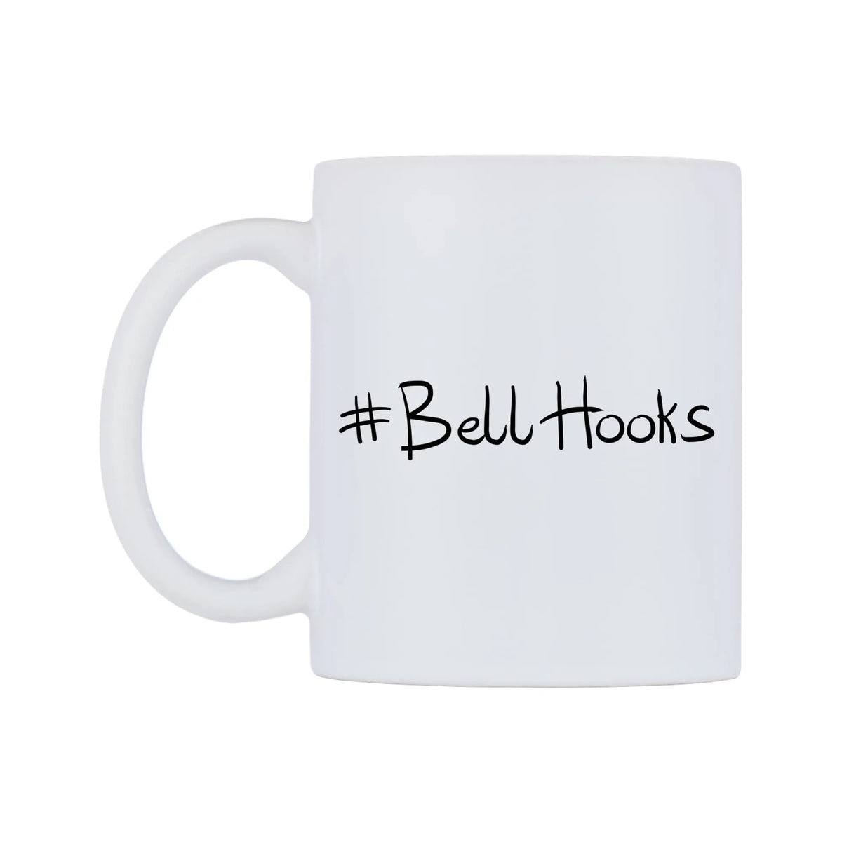 BellHooks Mug — mug, right side, on a white background