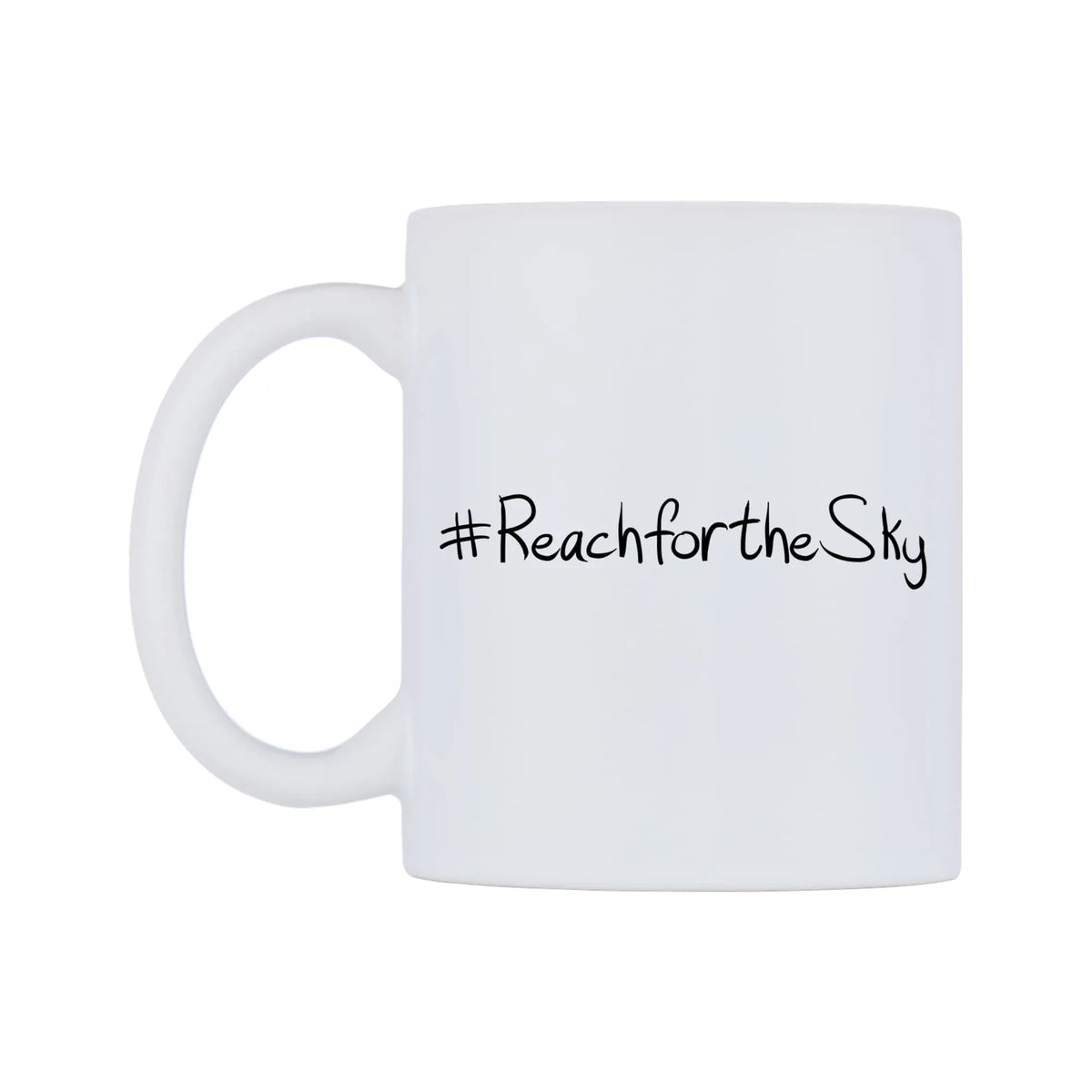ReachfortheSky Mug — mug, right side, on a white background
