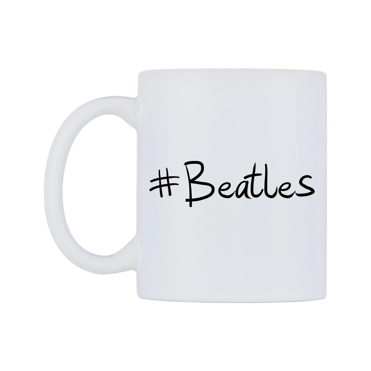 Beatles Mug — mug, right side, on a white background