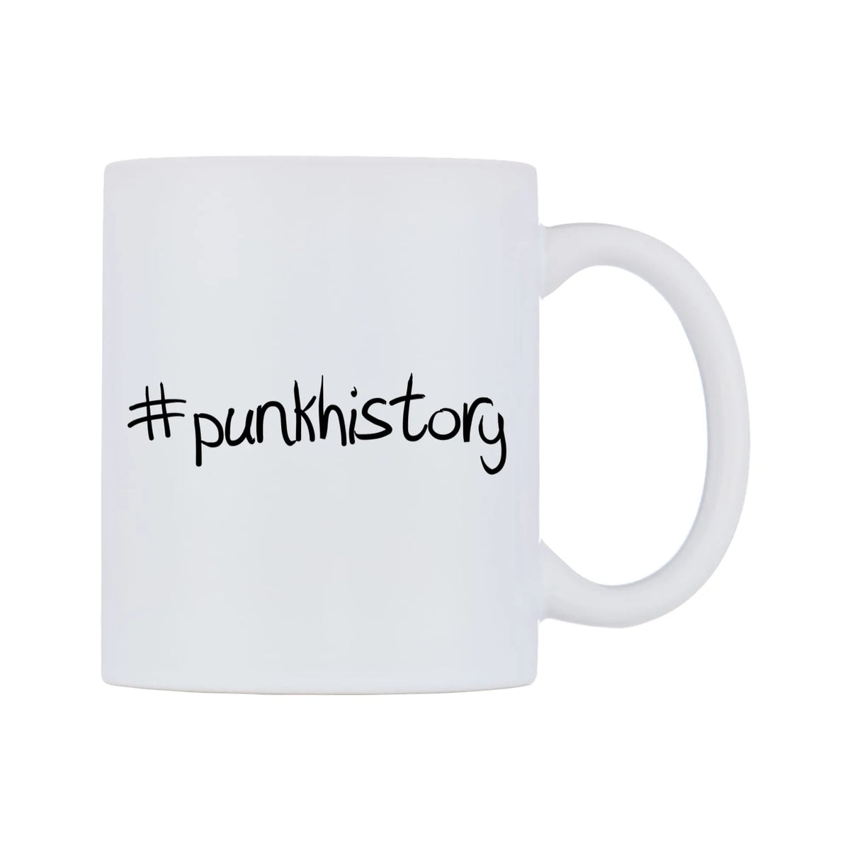 punkhistory Mug — mug, left side, on a white background