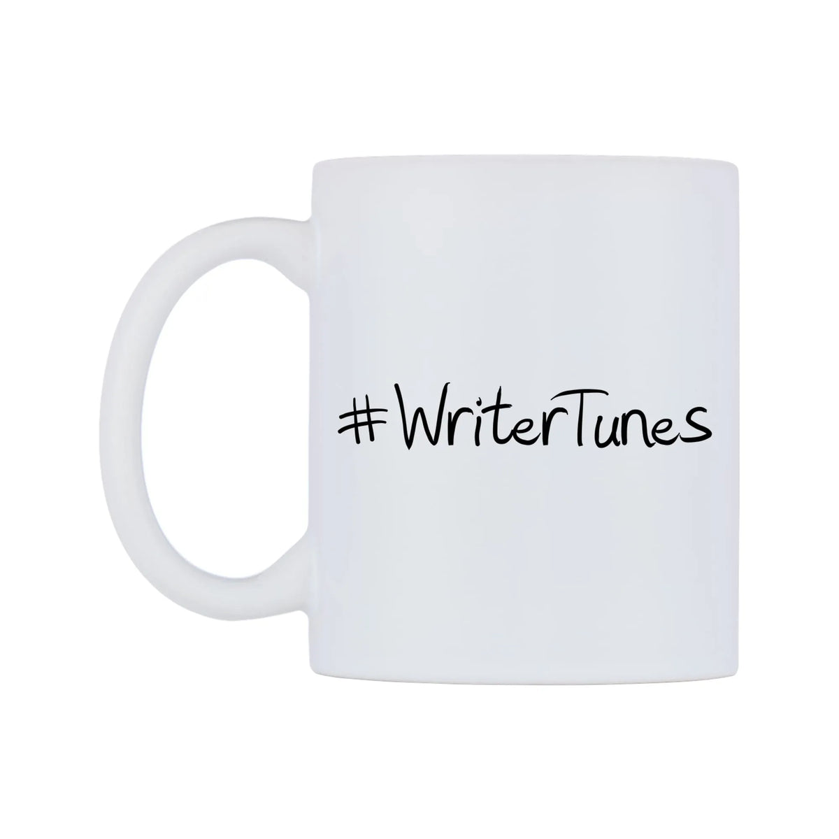 WriterTunes Mug — mug, right side, on a white background