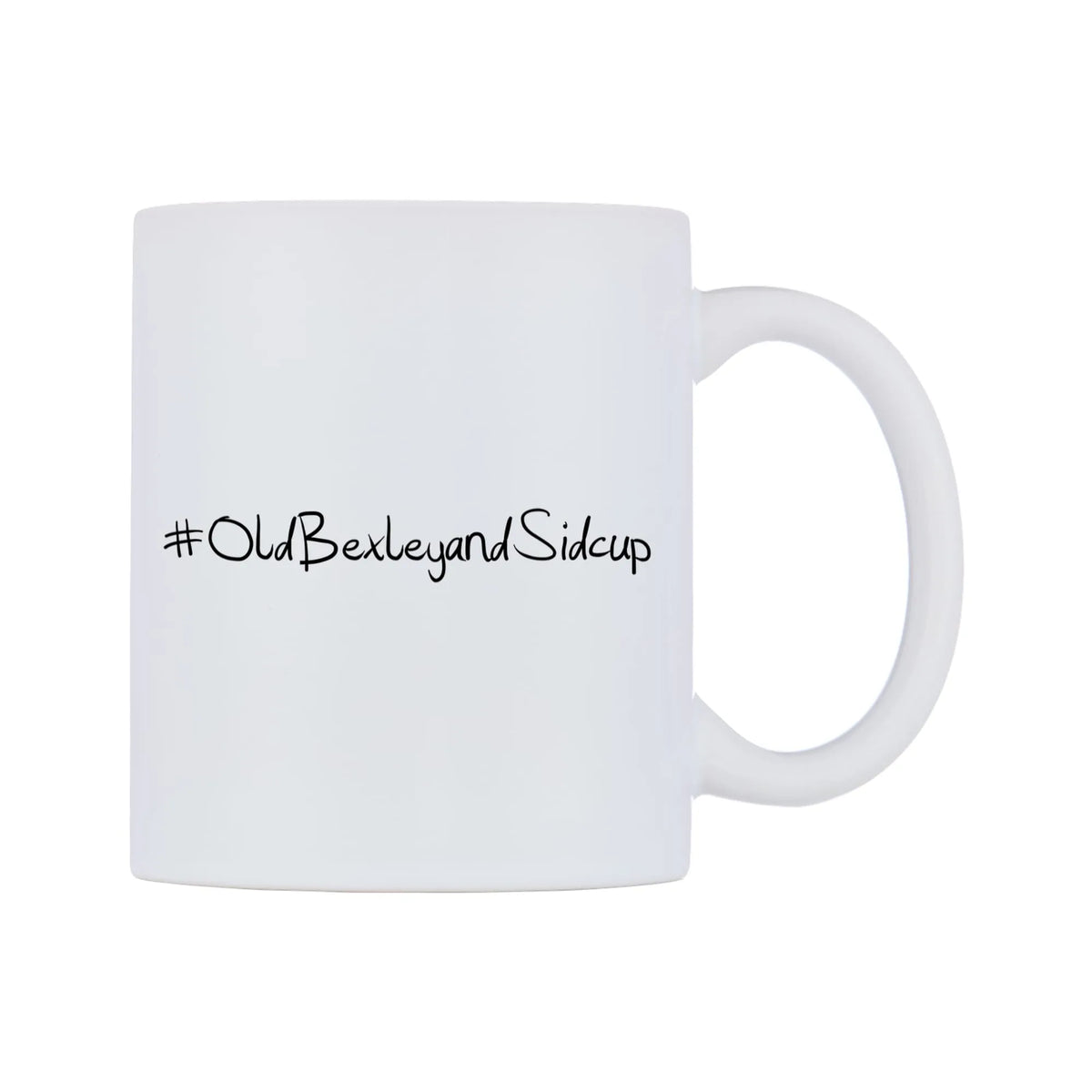 OldBexleyandSidcup Mug — mug, left side, on a white background