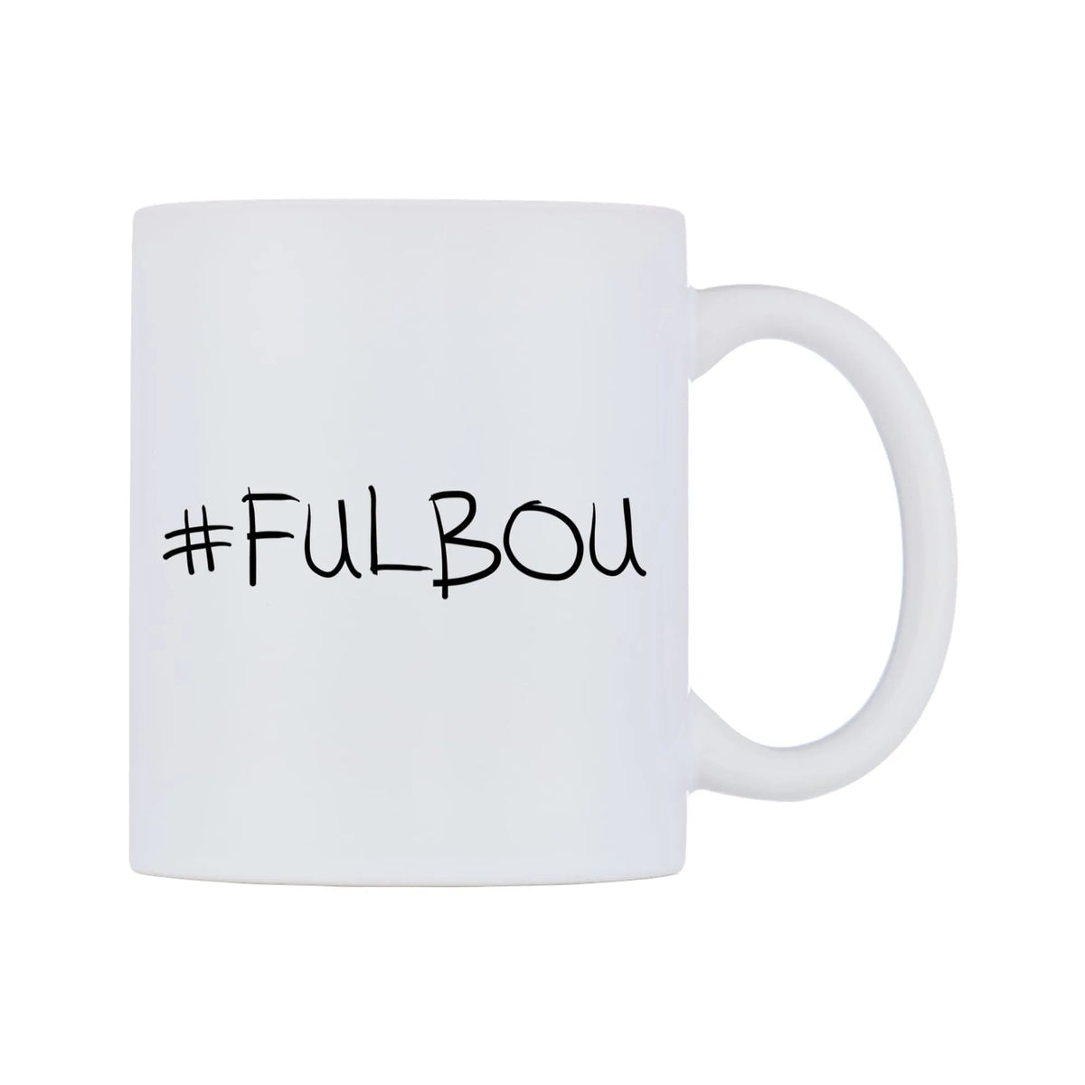 FULBOU Mug — mug, left side, on a white background