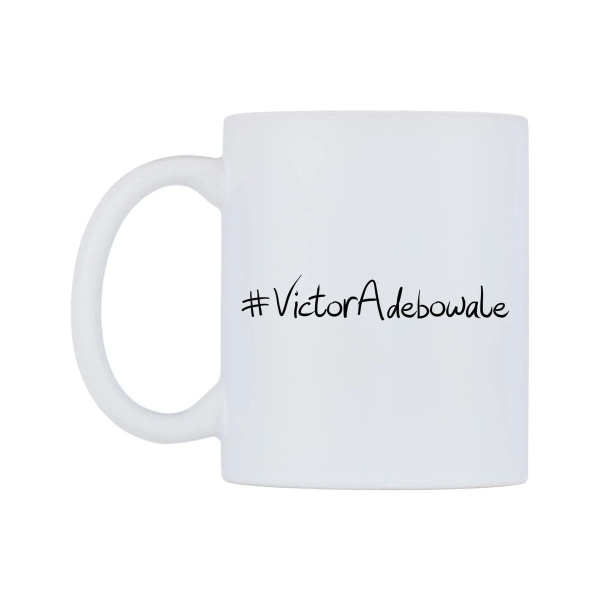 VictorAdebowale Mug — mug, right side, on a white background