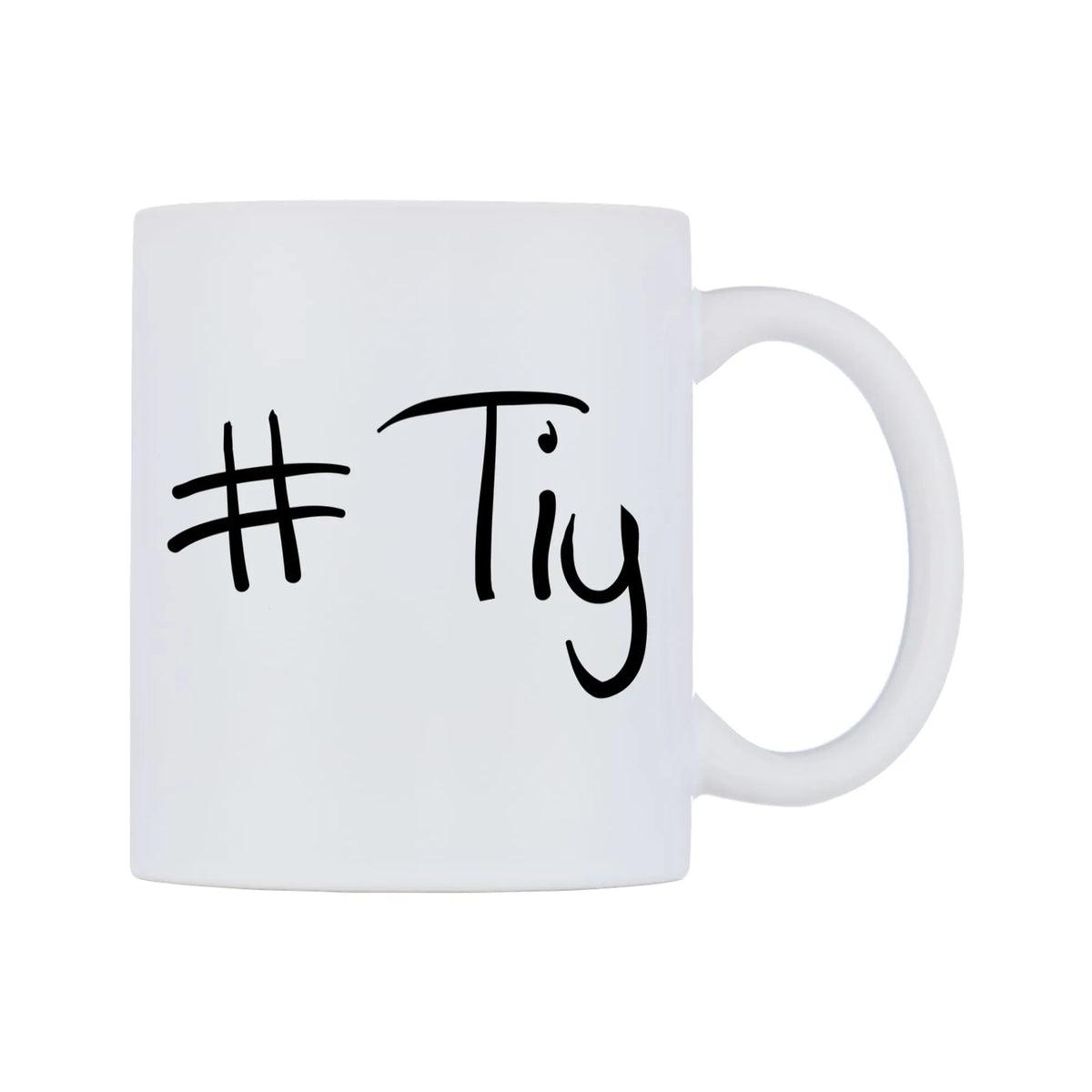 Tiy Mug — mug, left side, on a white background